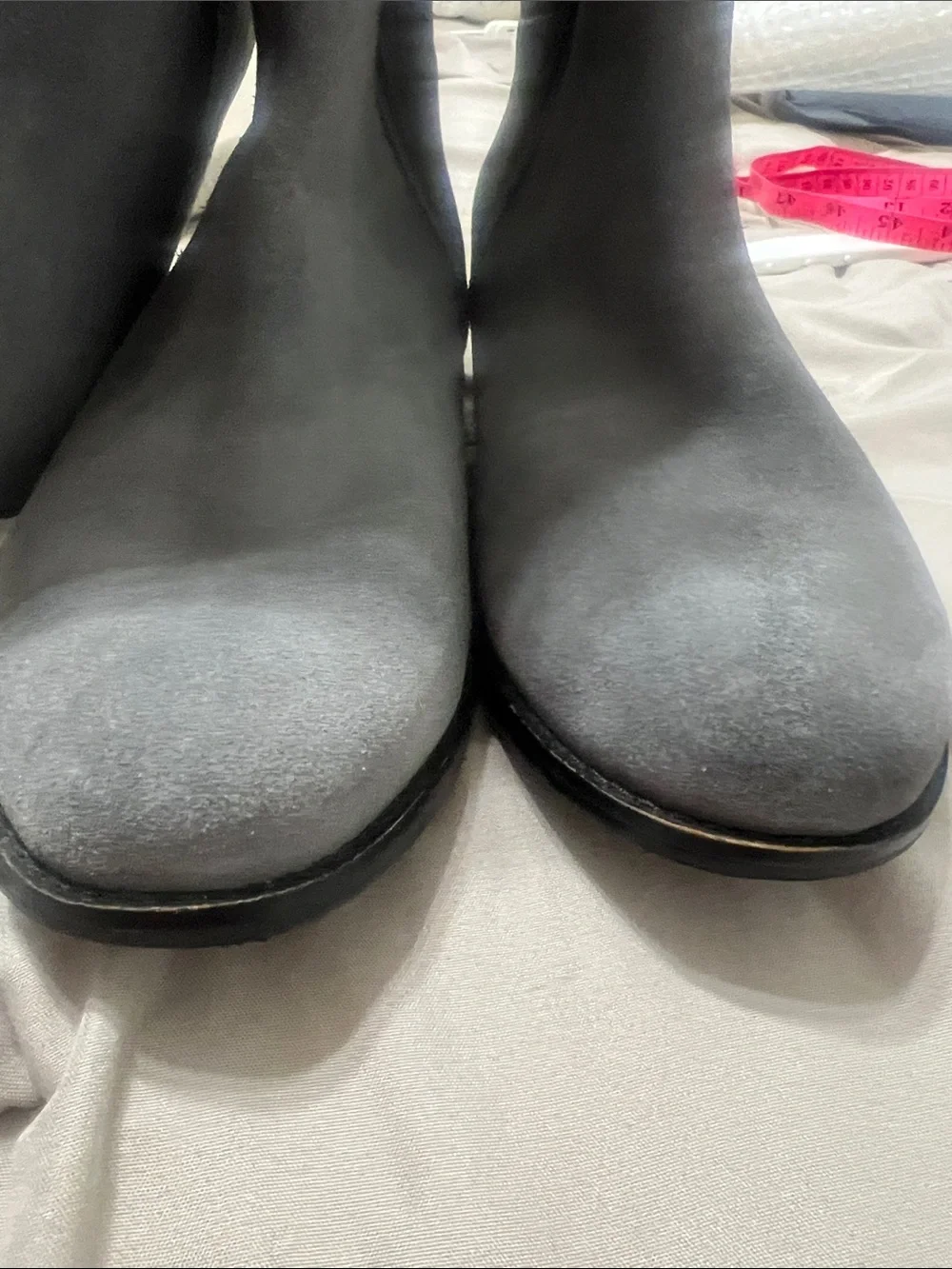 Vionic Tinsley Charcoal Suede Knee High Boots